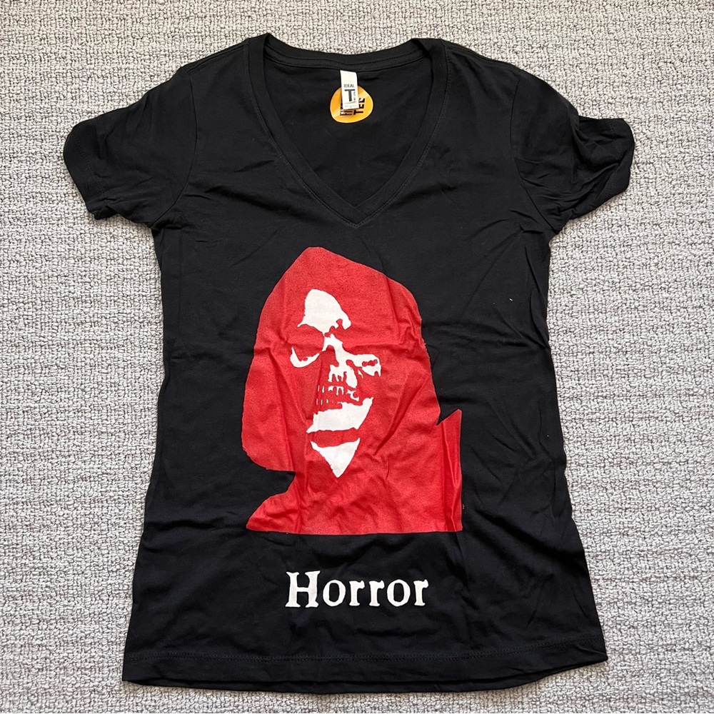 Horror Grim Reaper - Ideal V-Neck Graphic T-shirt
